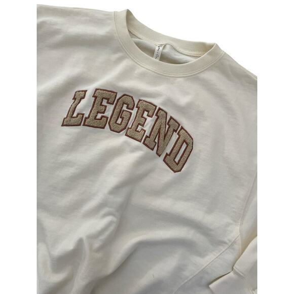 Rylee + Cru NWT Oversized Sweatshirt Legend 8-9y - Picture 5 of 6